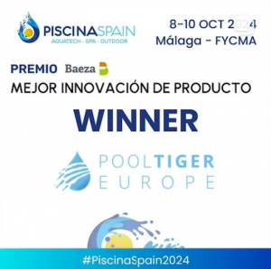 Pool Tiger : Prix du produit le plus innovant PiiscinaSpain2024 Malaga