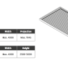 Pergola: Spezifikationen für 1 Modul
