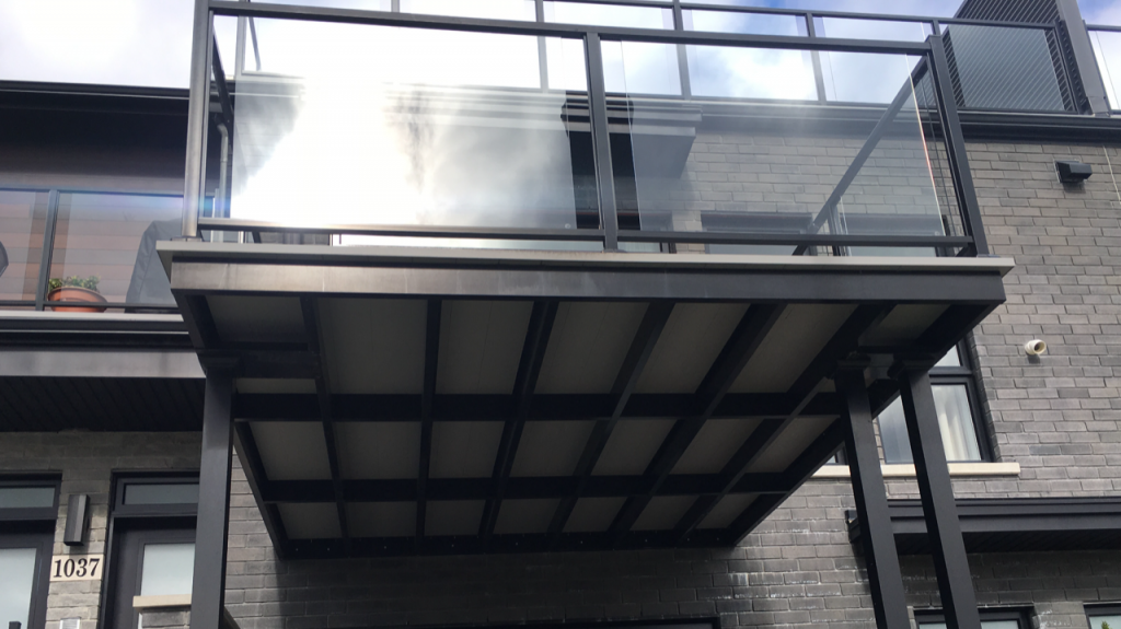 Aluminium balkonbalken