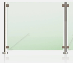 SMC round tube pool fence kit