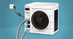 Bomba de calor para piscina reversible Poolex Nano, muy compacta