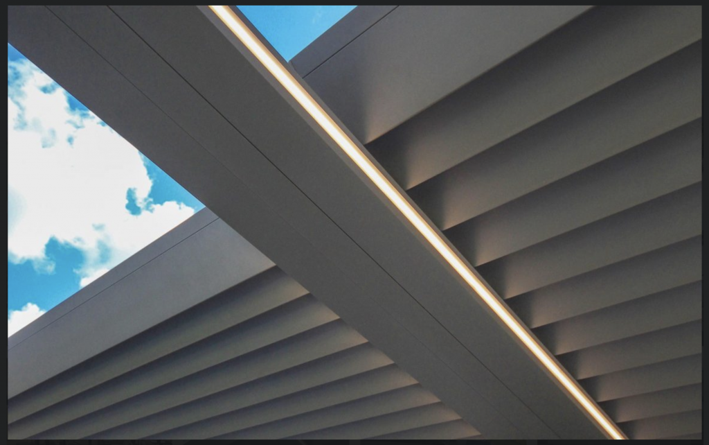 Bioklimatische Pergola