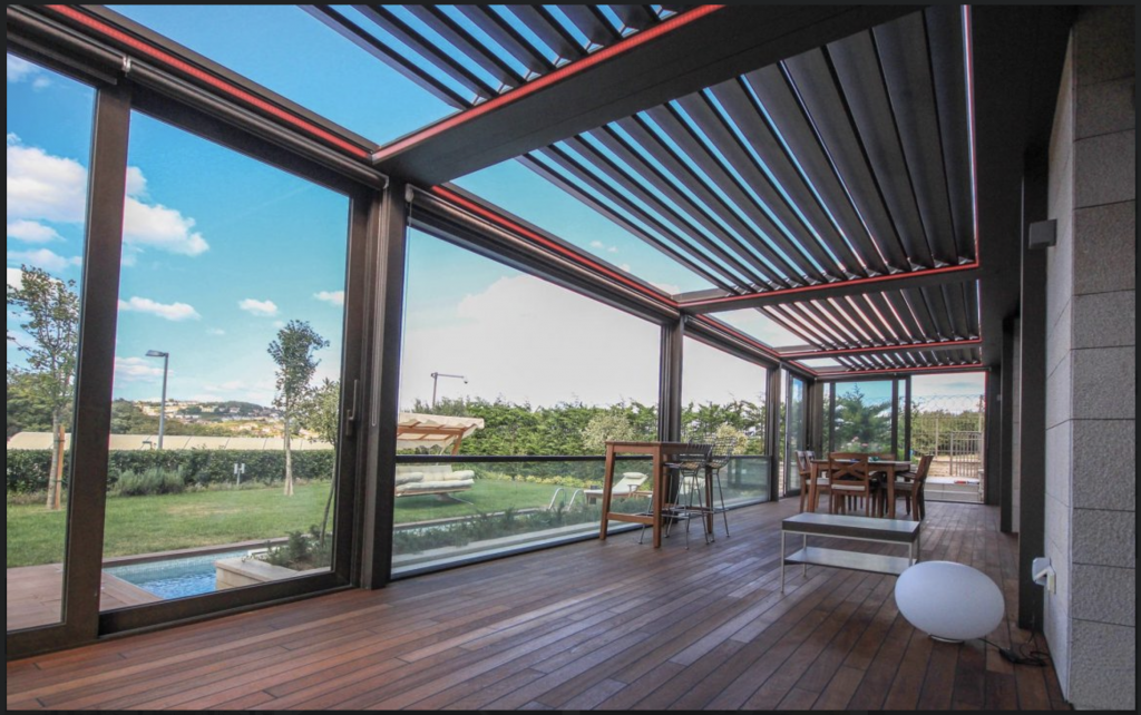 Bioklimatische Pergola