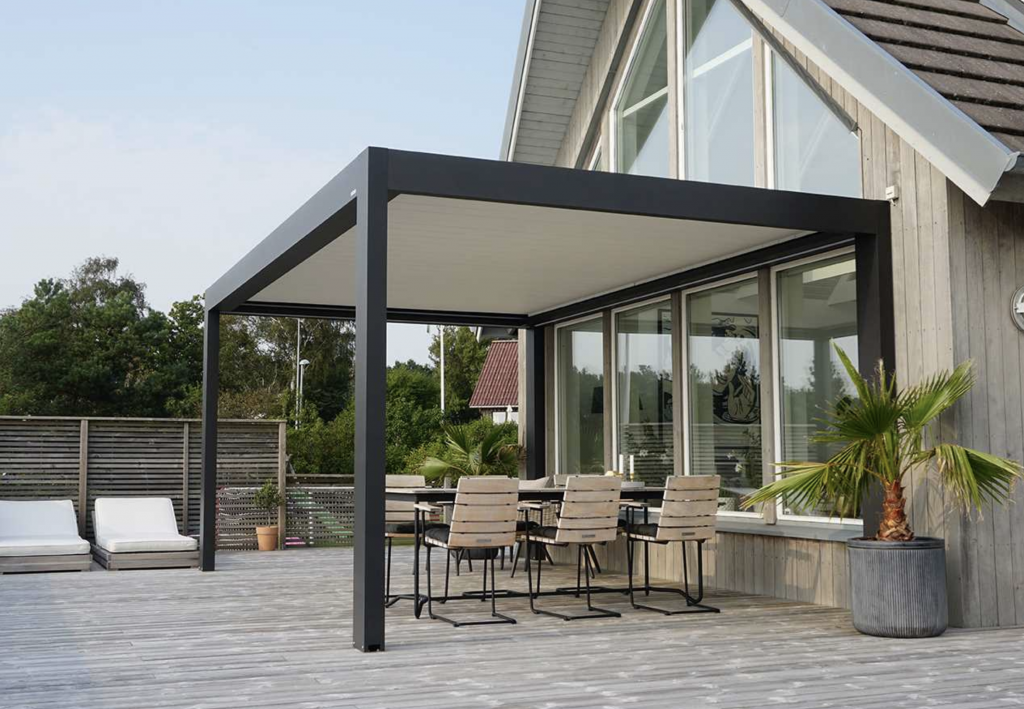 Pergola bioclimatique aluminium