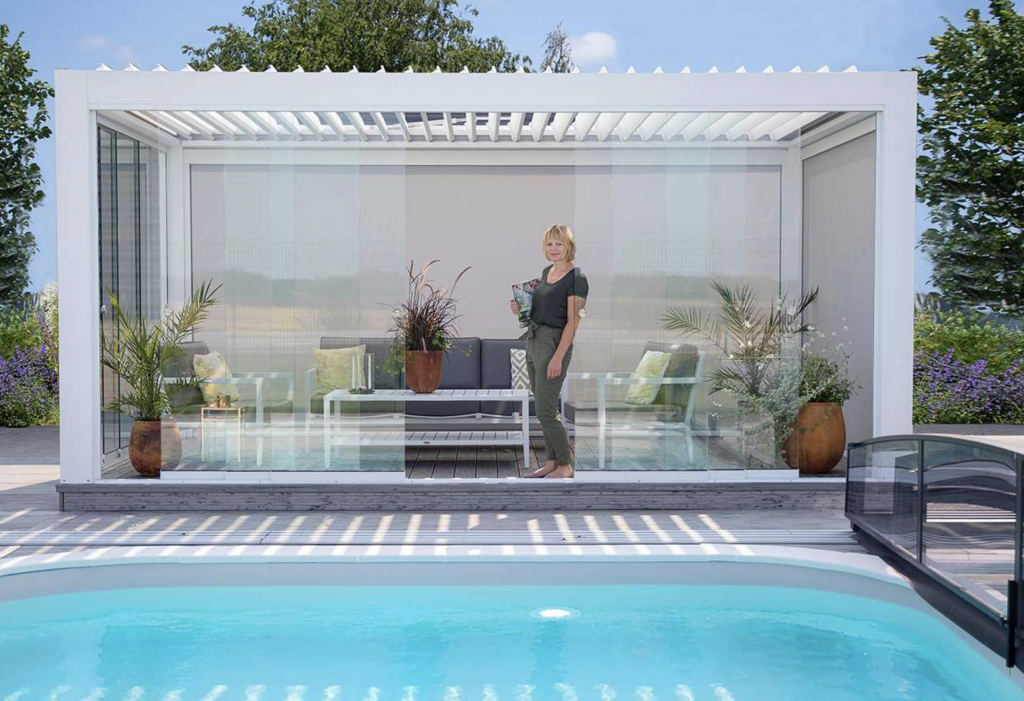 Pergola bioclimatique aluminium