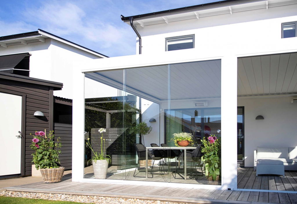 Pergola bioclimatique aluminium
