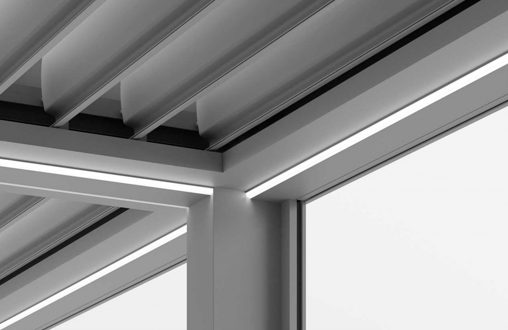 Pergola bioclimatique aluminium