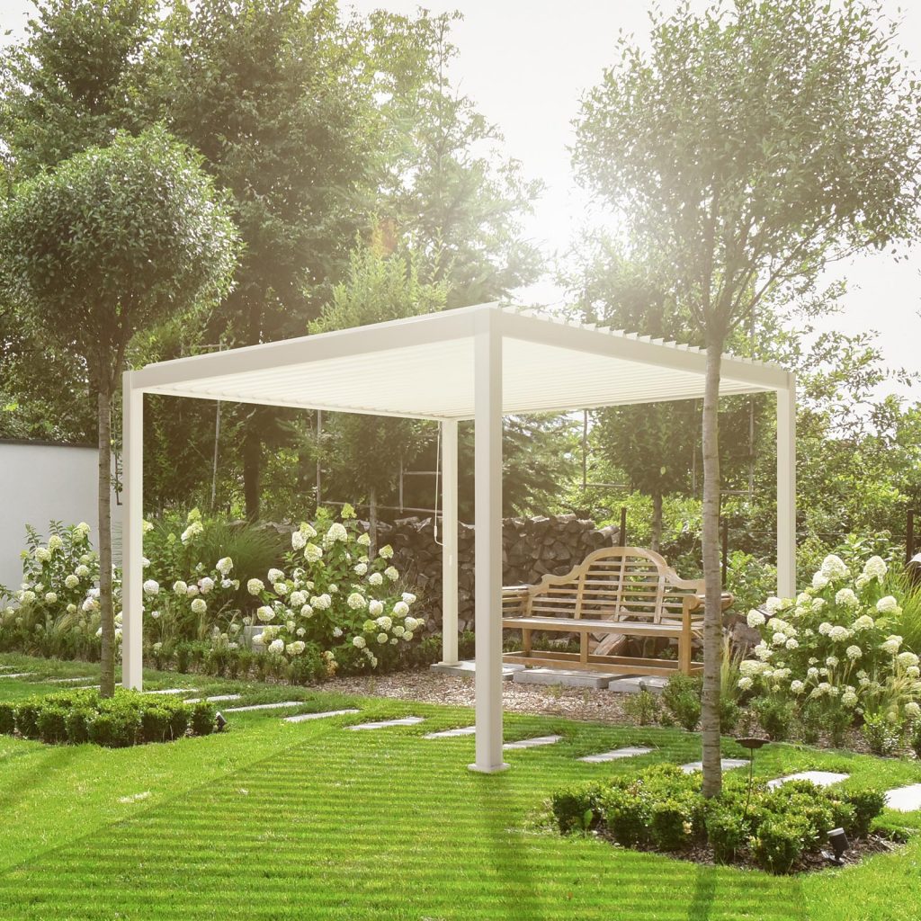 Pergola bioclimatique aluminium