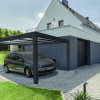 Frittstående carport i aluminium