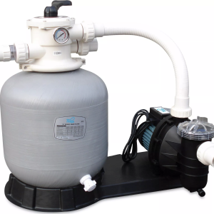 Kit de filtración con filtro de arena y bomba de agua MEGA