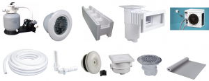 Kit per piscina in cemento