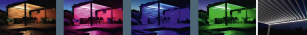 AFM Bioclimatic Pergola med manuel åbning af bladet