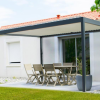Pérgola Bioclimática AFM con Apertura Manual de Lamas