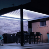 Pérgola Bioclimática AFM con Apertura Manual de Lamas