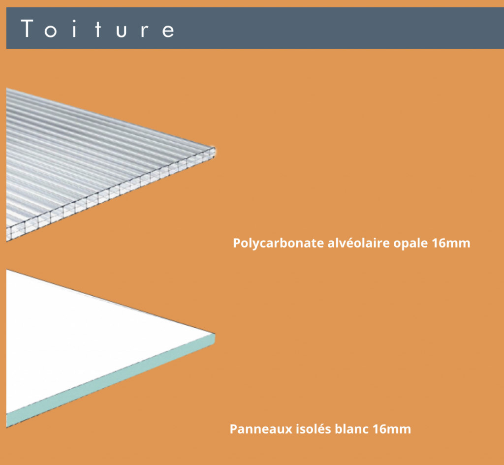 En solid og attraktiv frittstående pergola i aluminium, laget i Frankrike