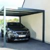 Frittstående carport i aluminium