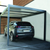 Frittstående carport i aluminium