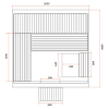 Gaïa OMEGA SAUNA EXTERIEUR