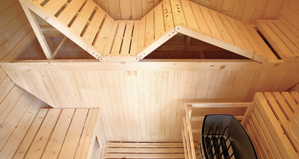 SAUNA ESTERNA GAÏA BELLA di HOLL'S