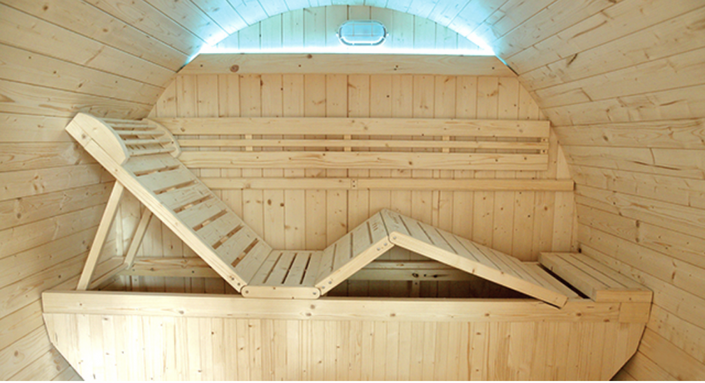 SAUNA ESTERNA GAÏA BELLA di HOLL'S
