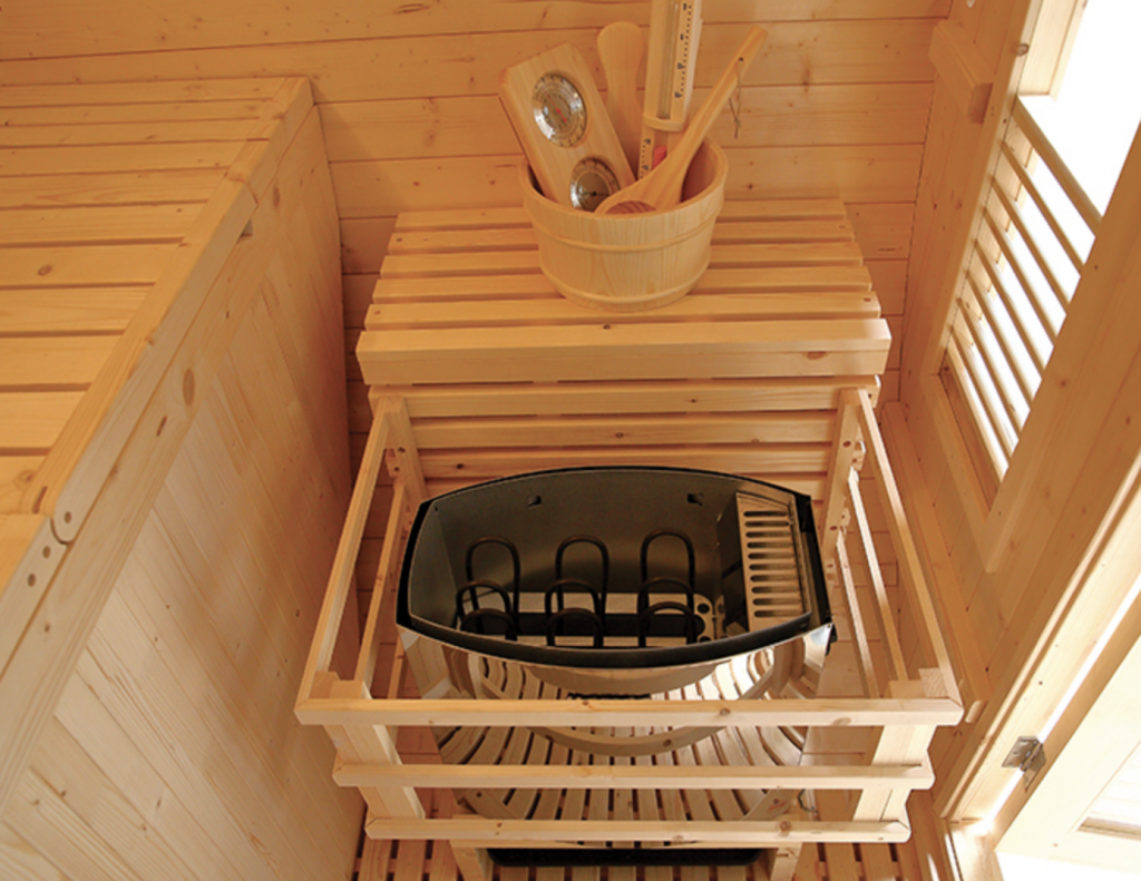SAUNA ESTERNA GAÏA BELLA di HOLL'S