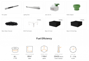 Base 40 Ecosmart Fireplace Table