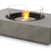 Mesa con chimenea Martini 50 Ecosmart