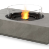 Mesa con chimenea Martini 50 Ecosmart