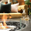 Mesa con chimenea Martini 50 Ecosmart