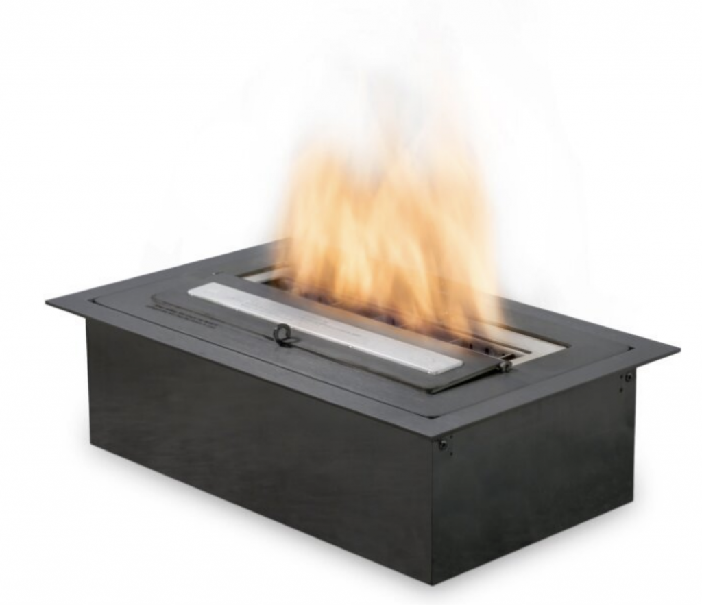 Brûleur au bioéthanol et accessoire pour cheminée existante