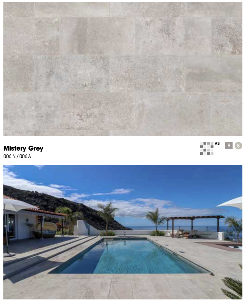 Unique Pools By Rosa Gres Mistery Gray