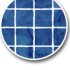 Elbe Imprimé Azur Mosaïque