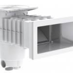 Weltico Skimmer Design A400 Bianco, Calcestruzzo