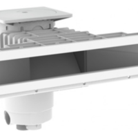 Weltico Skimmer Design A800 valkoinen betonivuoraus
