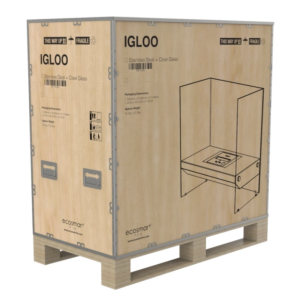 Igloo-eldstadsdesign EcoSmart Fire