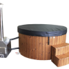 Luxe acryl spa met buitenverwarming
