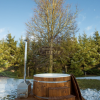 Luxe acryl spa met buitenverwarming