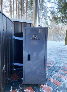 Luxuriöser Acryl-Whirlpool mit Dieselheizung