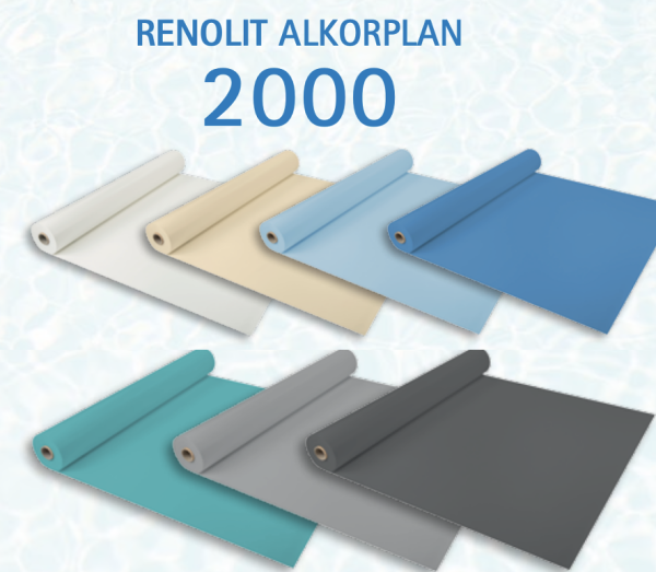 Renolit Alkorplan2000 vahvistettu uima-altaan kalvo