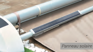 EDEN, motorisierte, autonome und vernetzte Sicherheitsabdeckung – blickdichte Abdeckung – Solarpaneele