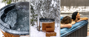 CLASSIC ROUND IN SPA with integrated heating - MOJODAS - 4 people
