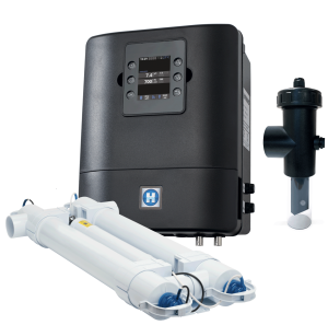 Eletrolisador Hayward AquaRite® UV com baixo teor de sal