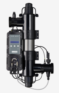 HRUV-C Wassersterilisationssystem: 1 Lampe + 1 Dosierpumpe, 30 m³
