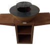Barbecue avec plaque en acier corten EFP57CO Pure Line