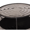 Barbecue rond avec plaque en acier Pure line