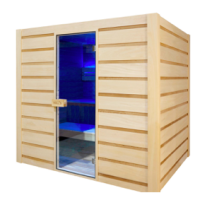 Sauna Eccolo - Pack complet - Poêle 4.5kW et pierres inclus