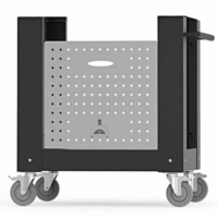 Base sur mesure Alfa Forni pour four à pizza avec rangement et roulettes
