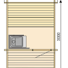 Harvia KUIKKA outdoor sauna with wood or electric heating