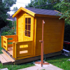 Harvia KUIKKA outdoor sauna with wood or electric heating