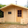 Sauna exterior Harvia Keitele com aquecimento a lenha ou elétrico